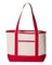 Q-Tees® - 20L Small Deluxe Tote - Q12580 | 100% heavy cotton canvas